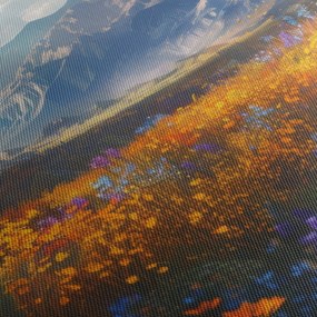 Obraz - Malowany górski krajobraz II. (125x70 cm)