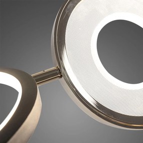 Szeroka lampa wisząca LED jadalniana Seppia No.4