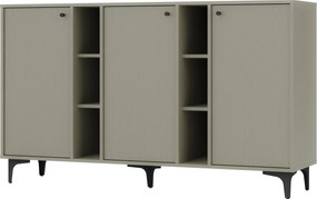 Komoda TORINO 158 cm do Salonu Sypialni Odcienie zieleni