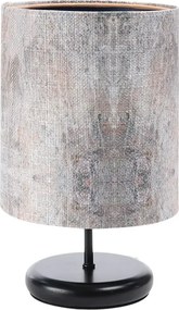 Czarna nowoczesna lampka stołowa - S360 Z8-F52
