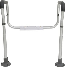 Regulowane Poręcze SucceBuy, Poręcze z Pofałdowanymi Podłokietnikami dla Osób Starszych, Niepełnosprawnych i z Niepełnosprawnością