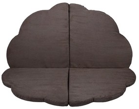 Brązowa mata do zabawy dla dzieci 160x160 cm – Meowbaby