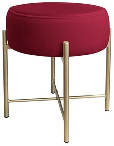 Taboret Pola noga metalowa złota MG31