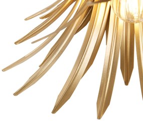 Plafon / Lampy sufitowe art deco złoty - Wesley ArtDeco Oswietlenie wewnetrzne