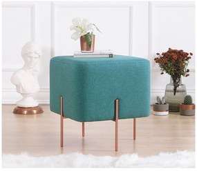 Niebieski puf Copper – Artie