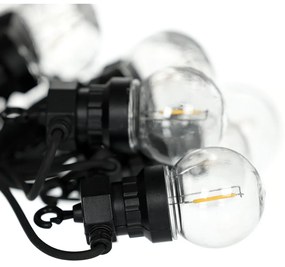 Retlux RGL 115 Łańcuch imprezowy z żarówkami, 10x LED żółty, 5+3 m