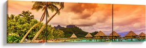 Obraz - Bora Bora Island (170x50 cm)