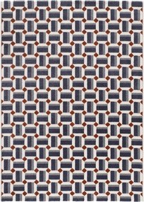 Niebieski dywan 80x150 cm Amara – Universal