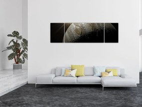 Obraz planety w kosmosie (170x50 cm)