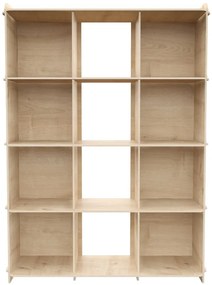Regał w dekorze dębu 92,5x132 cm Zimba – Kalune Design