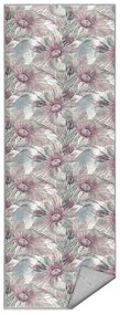 Fioletowo-szary chodnik odpowiedni do prania 80x200 cm Dusty Flowers – Mila Home