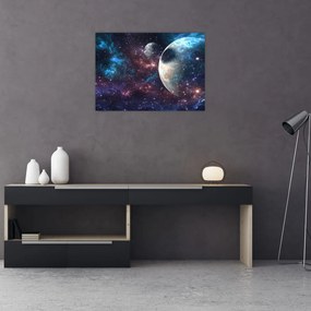 Obraz na szkle kosmosu (70x50 cm)