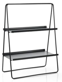 Czarny metalowy regał 53x75 cm A-Table − Zone
