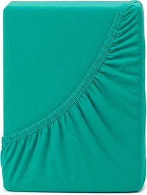4Home prześcieradło jersey Ideal zielony turkus, 70 x 140 cm