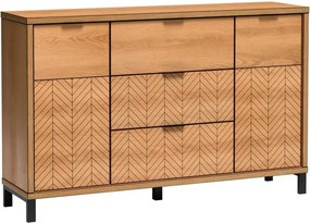 Komoda CARINI 158 cm do Salonu Sypialni Dąb