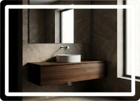 LUSTRO ŚCIENNE LED 80x60cm P10407