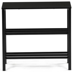 Szafka na buty 83168-42 BK, metal, czarna