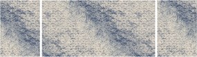 Obraz - Wzór fali (170x50 cm)