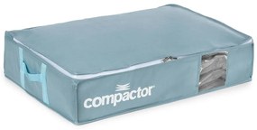 Plastikowy pojemnik próżniowy pod łóżko 65x45x15,5 cm Blue Edition – Compactor