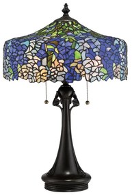 Quoizel QZ-COBALT-TL - Lampa stołowa COBALT 3xE27/60W/230V