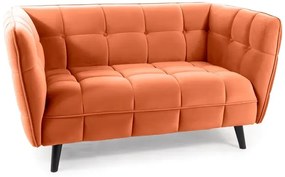 SOFA CASTELLO 2 VELVET CYNAMON BLUVEL 4215 / WENGE SIGNAL