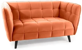 Sofa CASTELLO VELVET 2 cynamonowa SIGNAL