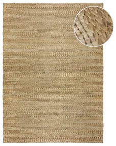Naturalny dywan z kenafu tkany ręcznie 120x170 cm Drew Stripe – Flair Rugs