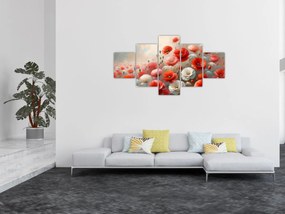 Obraz - Obraz z makami (125x70 cm)