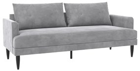 Jasnoszara sofa 199 cm Bailey – Novogratz