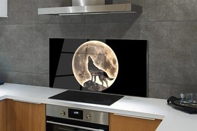 Panel nad Blat Kuchenny Wilk Wyjący do Księżyca