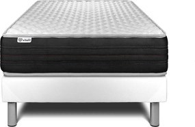 lózka z materacem VITAL MEMO ONE 120 x 190 cm Rama lózka Bialy