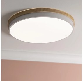 Brilliant - LED Plafon ściemnialny BAARLO LED/36W/230V śr. 50 cm biały + pilot