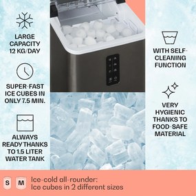 Klarstein Albaron Supreme Kostkarka do lodu