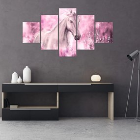 Obraz - Malowany koń (125x70 cm)