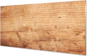 Szkło do Kuchni na Ścianę Naturalne Drewno w Detalu