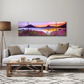 Obraz jeziora (170x50 cm)