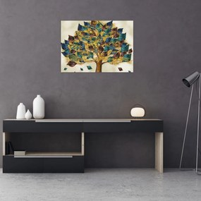 Obraz na szkle - Drzewo ozdobne (70x50 cm)
