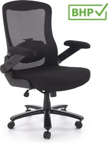 Fotel biurowy Cyborg Halmar do 180 kg, zgodny z normą BHP