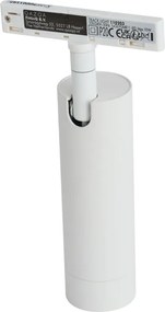 Nowoczesny biały reflektor do systemu szynowego 1-fazowego GU10 35mm - Slimline Uzzy