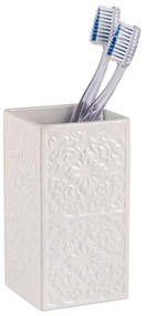 Biały zestaw ceramicznych akcesoriów łazienkowych Cordoba – Wenko