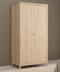 Dwudrzwiowa szafa ubraniowa Madrid 2D, jackson hickory