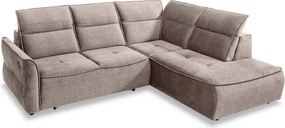 Narożnik MURILLO L z elektryczną regulacją siedziska Prawostronny w tkaninie VOGUE 02 WERSAL