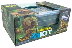 Woopie zestaw figurki safari + mata 24 el.