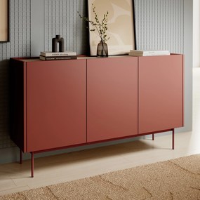 Komoda COLORE 144 cm do Salonu Sypialni Odcienie czerwieni