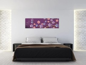 Obraz - Wiosenny zmierzch (170x50 cm)