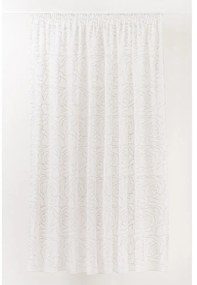 Biało-szara firanka 140x245 cm Amanda – Mendola Fabrics