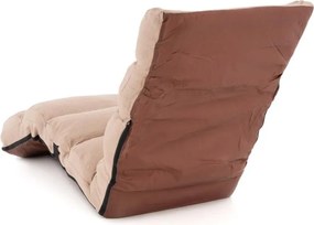 Leżak regulowany, kolor beżowy