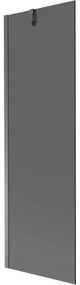 Mexen Next parawan nawannowy 1-skrzydłowy 60 x 150 cm, grafit, gun metal - 895-060-000-00-40-95