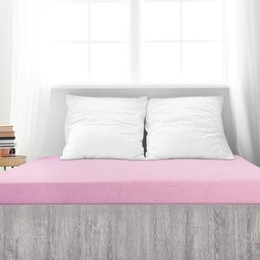 4Home prześcieradło frotte Ideal różowy, 90 x 200 cm, 90 x 200 cm