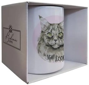 Bohemia Gifts Ceramiczny kubek - Main Coon - 350ml